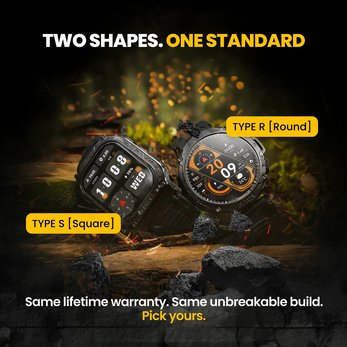 Carbinox Blaze – Heavy Duty Smartwatch