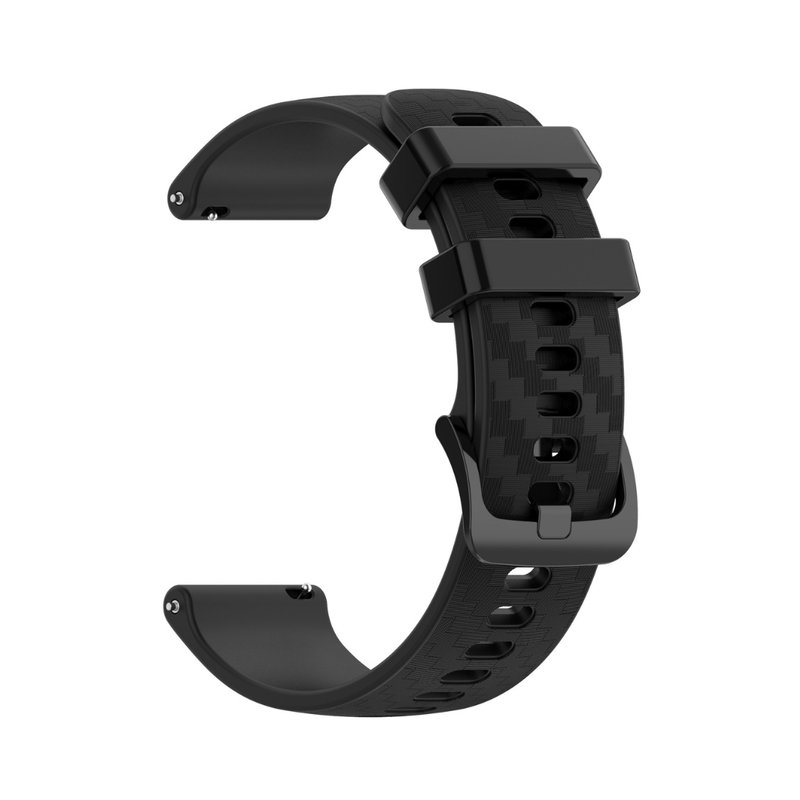 Black Carbon Fiber Band #25 [22mm]