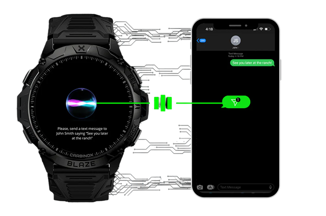 VOICE TEXTS, HANDS FREE